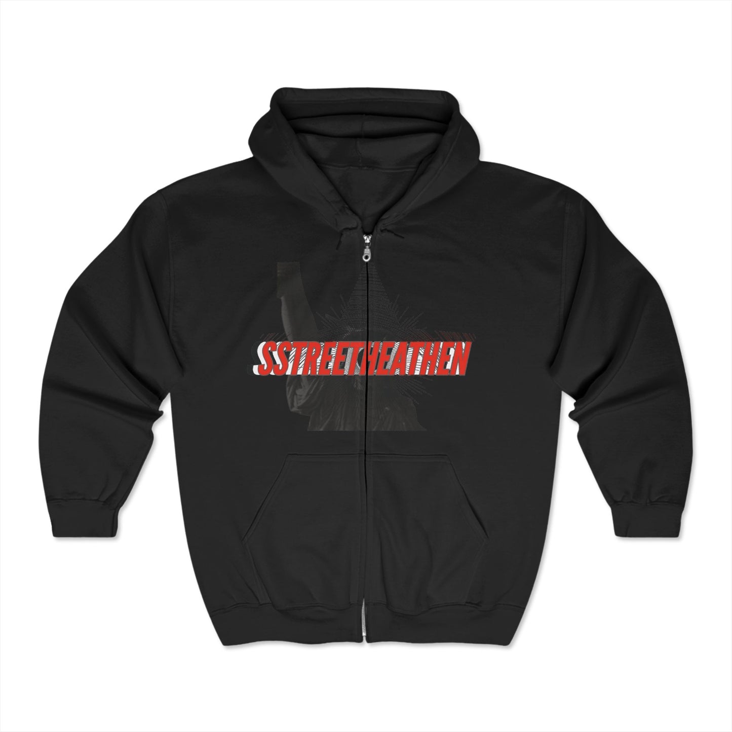 Liberty street zip up hoodie