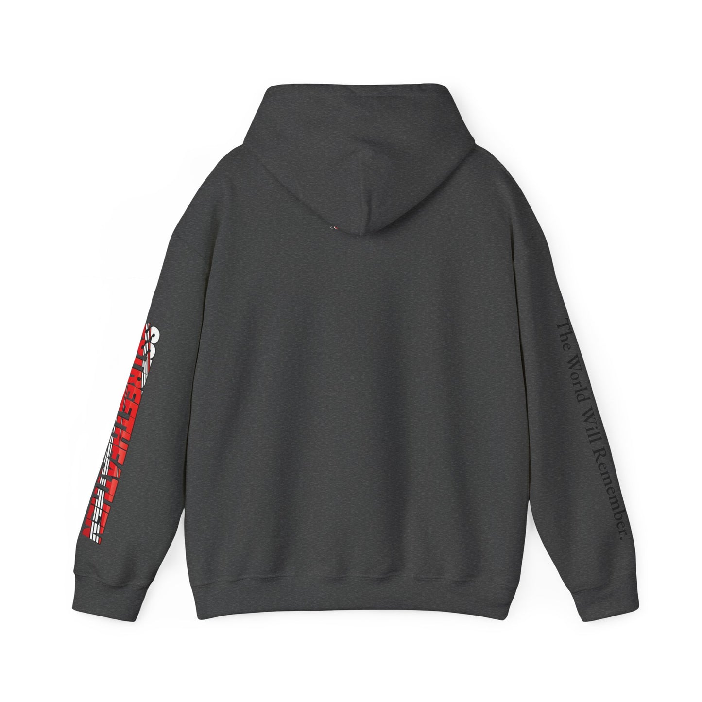 Street Heathen Hoodie - "The World Will Remember" Graphic Pullover