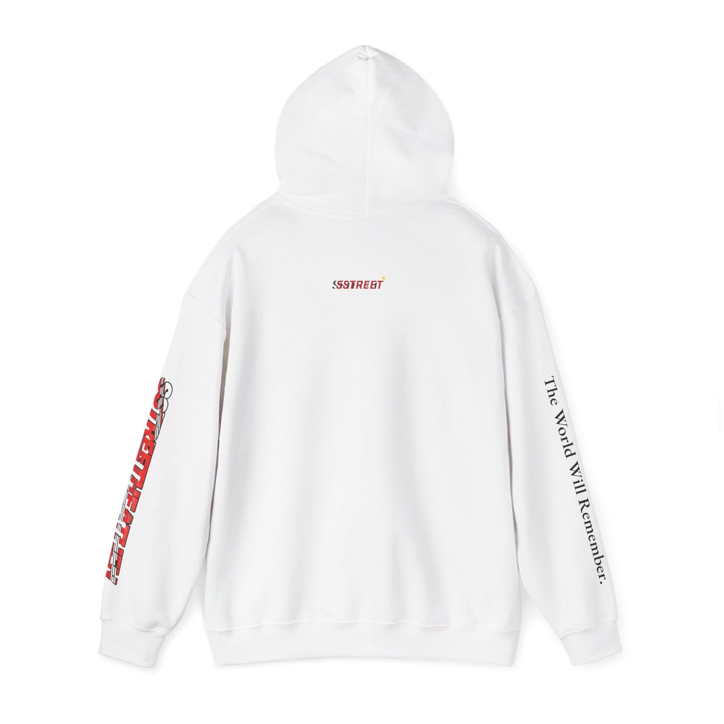 Street Heathen Hoodie - "The World Will Remember" Graphic Pullover