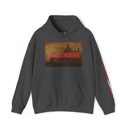 Street Heathen Hoodie - "The World Will Remember" Graphic Pullover