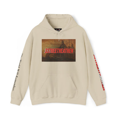 Street Heathen Hoodie - "The World Will Remember" Graphic Pullover