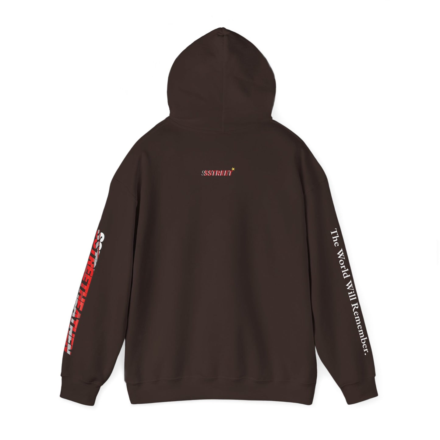 Street Heathen Hoodie - "The World Will Remember" Graphic Pullover