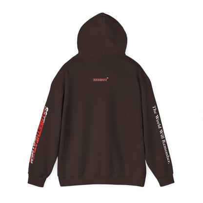 Street Heathen Hoodie - "The World Will Remember" Graphic Pullover