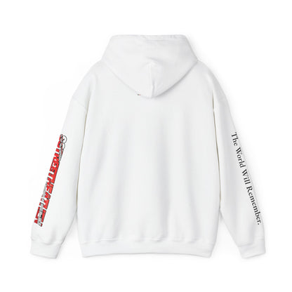 Street Heathen Hoodie - "The World Will Remember" Graphic Pullover