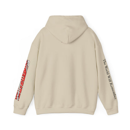 Street Heathen Hoodie - "The World Will Remember" Graphic Pullover